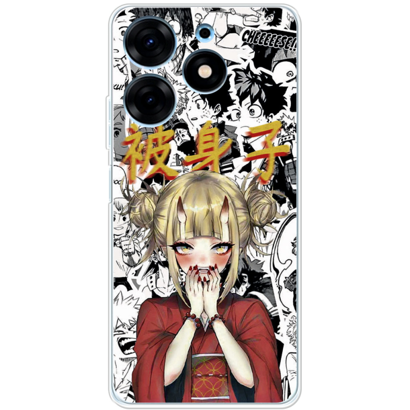 Чехол BoxFace Tecno Spark 10 Pro Himiko Toga - My Hero Academia