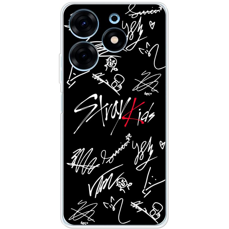 Чехол BoxFace Tecno Spark 10 Pro Stray Kids автограф