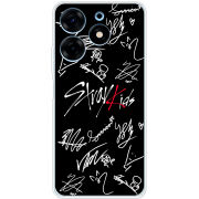 Чехол BoxFace Tecno Spark 10 Pro Stray Kids автограф