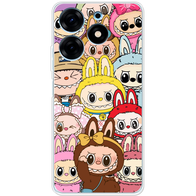Чехол BoxFace Tecno Spark 10 Pro Labubu