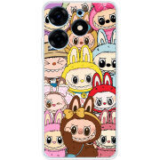 Чехол BoxFace Tecno Spark 10 Pro Labubu