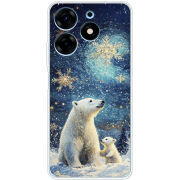 Чехол BoxFace Tecno Spark 10 Pro Північні ведмеді