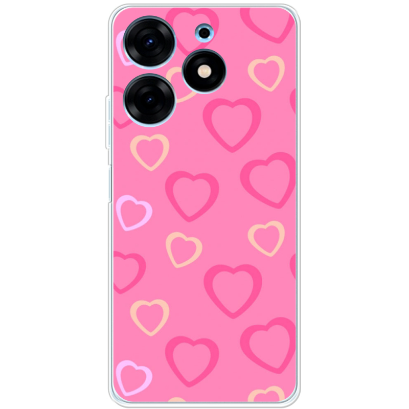 Чехол BoxFace Tecno Spark 10 Pro Sugar Hearts