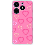 Чехол BoxFace Tecno Spark 10 Pro Sugar Hearts