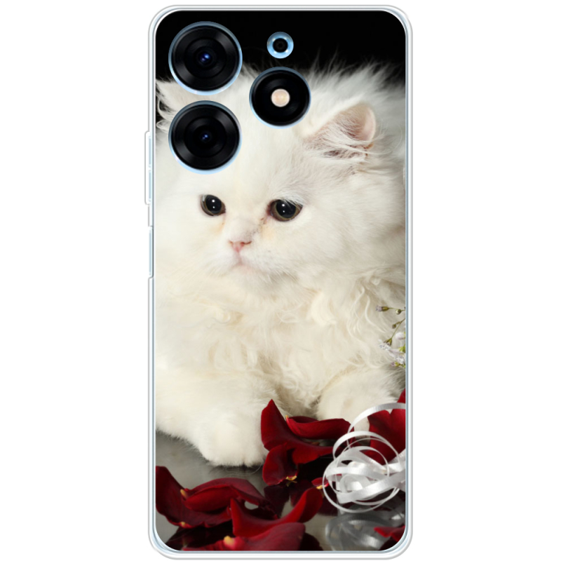 Чехол BoxFace Tecno Spark 10 Pro Fluffy Cat