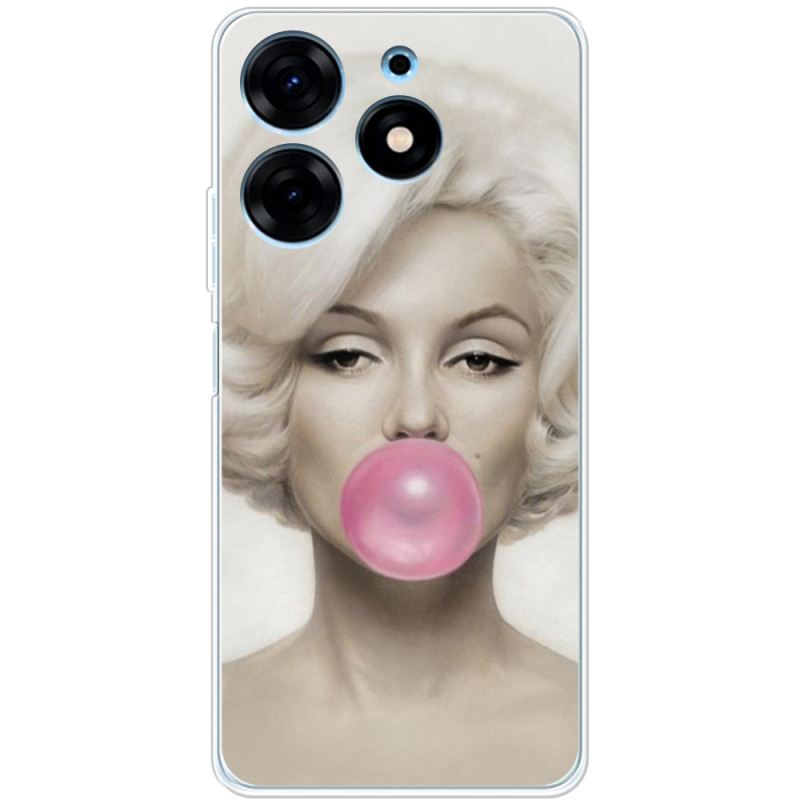 Чехол BoxFace Tecno Spark 10 Pro Marilyn Monroe Bubble Gum