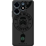 Черный чехол BoxFace Tecno Spark 10 Pro Dark Coffee