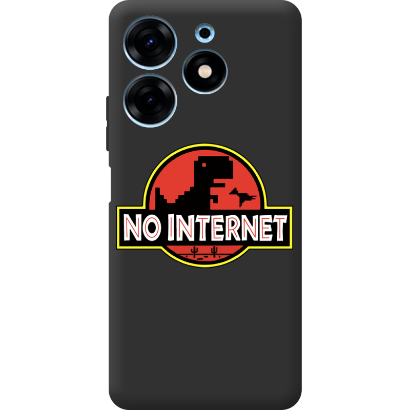 Черный чехол BoxFace Tecno Spark 10 Pro No Internet