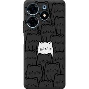 Черный чехол BoxFace Tecno Spark 10 Pro 