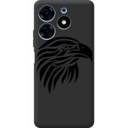 Черный чехол BoxFace Tecno Spark 10 Pro Eagle