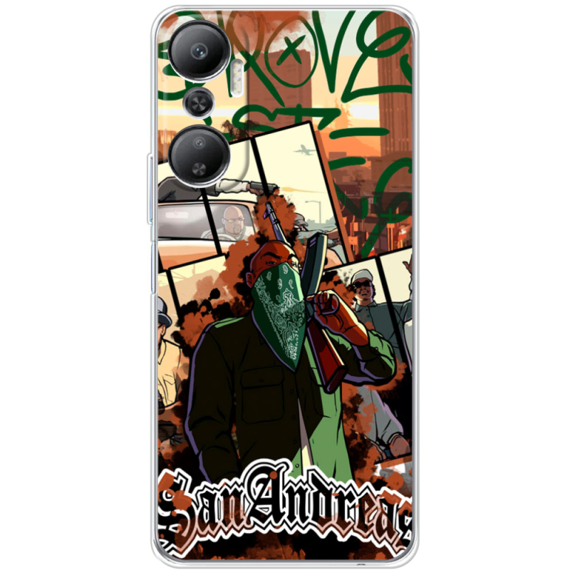 Чехол BoxFace Infinix Hot 20 4G GTA San Andreas