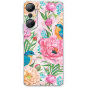 Чехол BoxFace Infinix Hot 20 4G Birds in Flowers