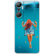 Чехол BoxFace Infinix Hot 20 4G Girl In The Sea