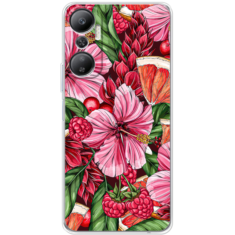 Чехол BoxFace Infinix Hot 20 4G Tropical Flowers