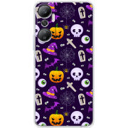 Чехол BoxFace Infinix Hot 20 4G Halloween Purple Mood