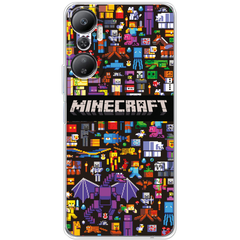 Чехол BoxFace Infinix Hot 20 4G Minecraft Mobbery