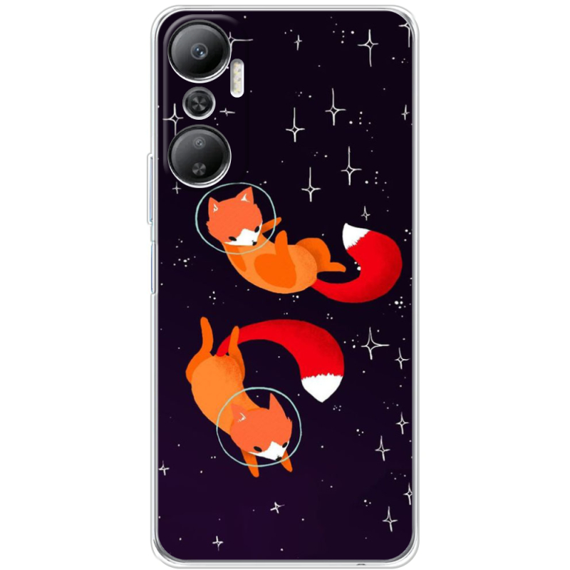 Чехол BoxFace Infinix Hot 20 4G Fox-Astronauts