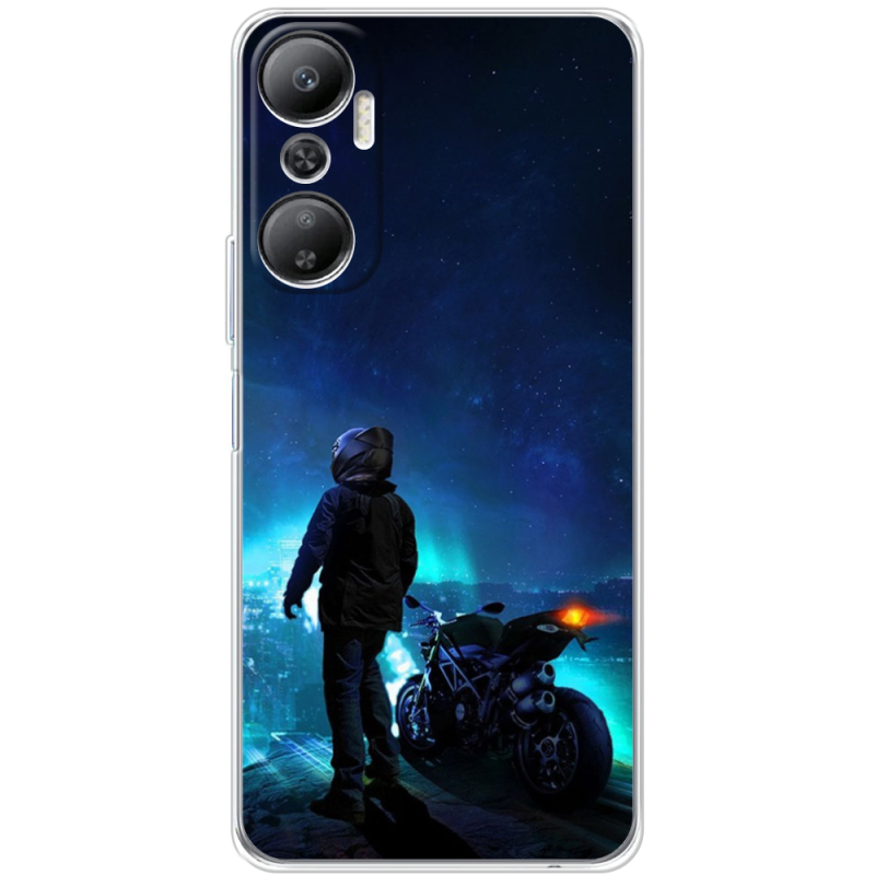 Чехол BoxFace Infinix Hot 20 4G Motorcyclist