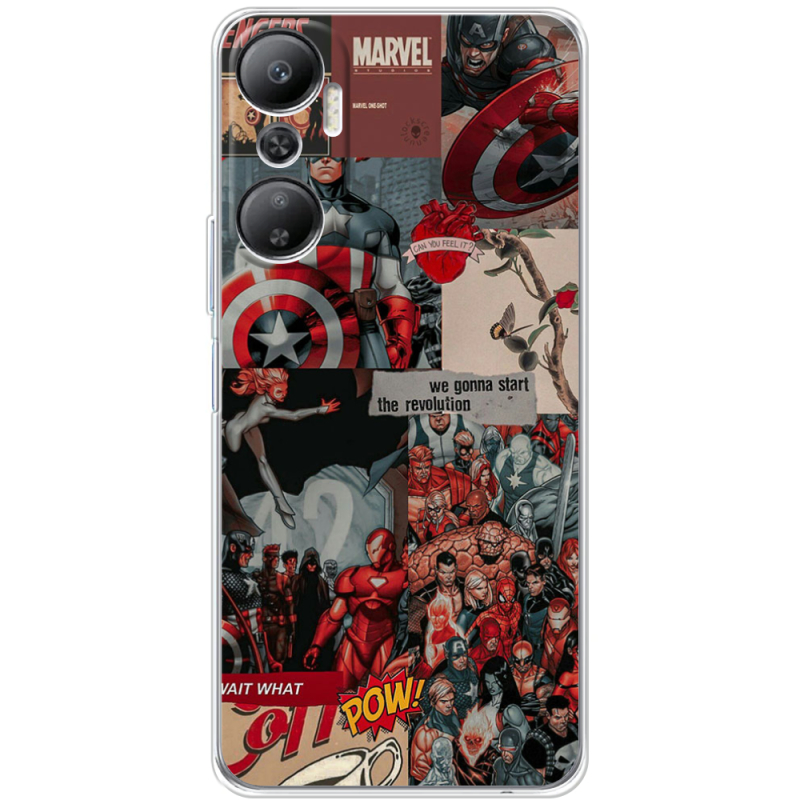 Чехол BoxFace Infinix Hot 20 4G Marvel Avengers