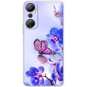 Чехол BoxFace Infinix Hot 20 4G Orchids and Butterflies