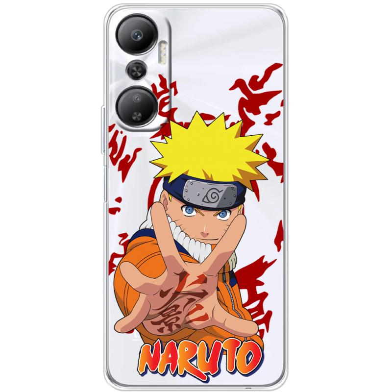 Прозрачный чехол BoxFace Infinix Hot 20 4G Naruto