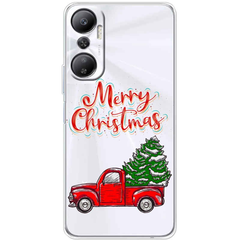 Прозрачный чехол BoxFace Infinix Hot 20 4G Holiday Car