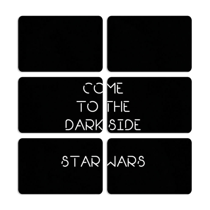 Магнитные фотопазлы 80 на 50 набор 6 штук 