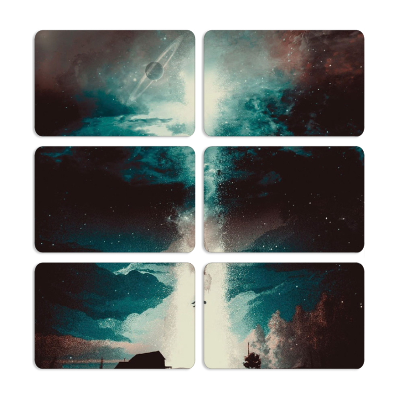 Магнитные фотопазлы 80 на 50 набор 6 штук 