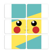 Магнитные фотопазлы 80 на 50 набор 6 штук 