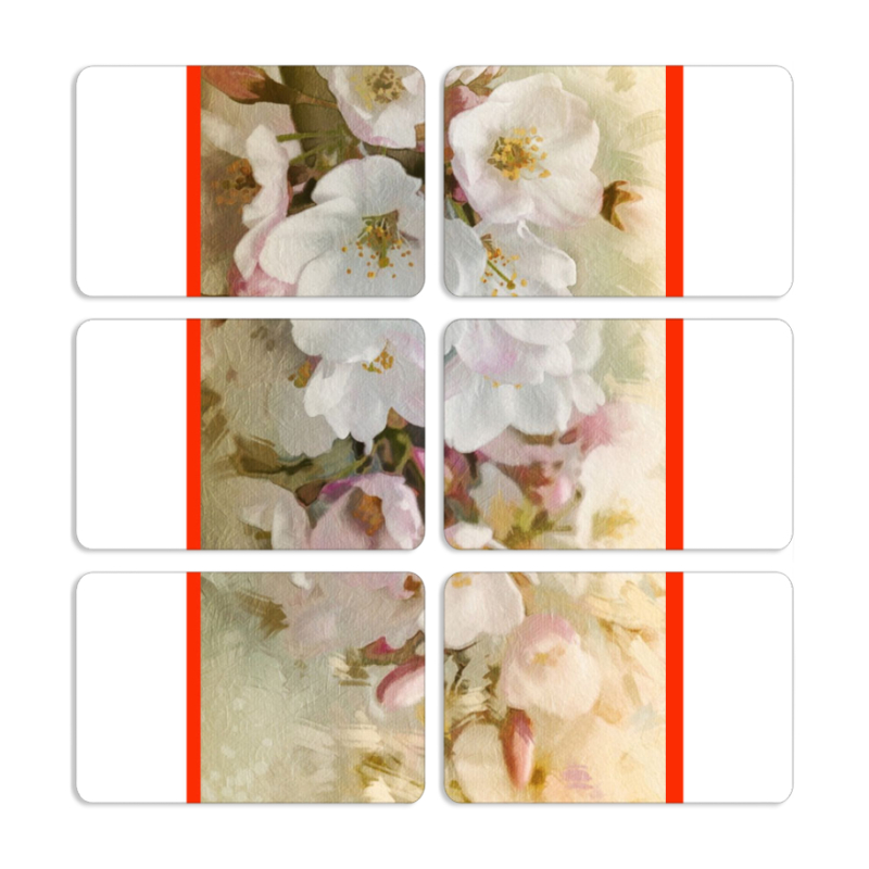 Магнитные фотопазлы 80 на 50 набор 6 штук 