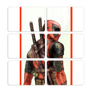 Магнитные фотопазлы 80 на 50 набор 6 штук 