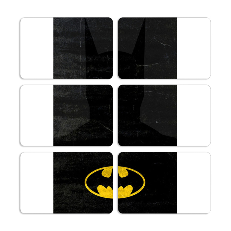 Магнитные фотопазлы 80 на 50 набор 6 штук 