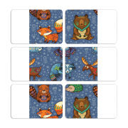 Магнитные фотопазлы 80 на 50 набор 6 штук 