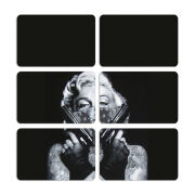 Магнитные фотопазлы 80 на 50 набор 6 штук 