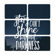 Магнитные фотопазлы 80 на 50 набор 6 штук 