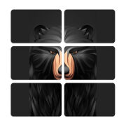 Магнитные фотопазлы 80 на 50 набор 6 штук 