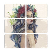 Магнитные фотопазлы 80 на 50 набор 6 штук 