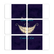 Магнитные фотопазлы 80 на 50 набор 6 штук Cheshire Cat