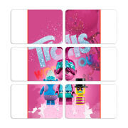 Магнитные фотопазлы 80 на 50 набор 6 штук Lego Trolls