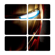 Магнитные фотопазлы 80 на 50 набор 6 штук 