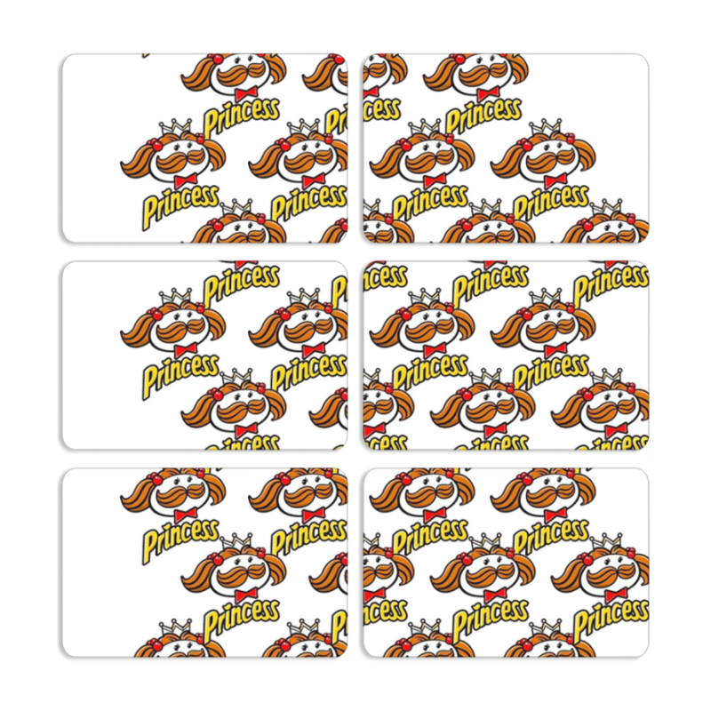 Магнитные фотопазлы 80 на 50 набор 6 штук Pringles Princess