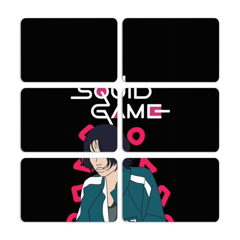 Магнитные фотопазлы 80 на 50 набор 6 штук siquid game 067