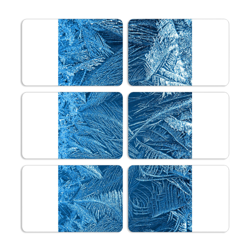 Магнитные фотопазлы 80 на 50 набор 6 штук 