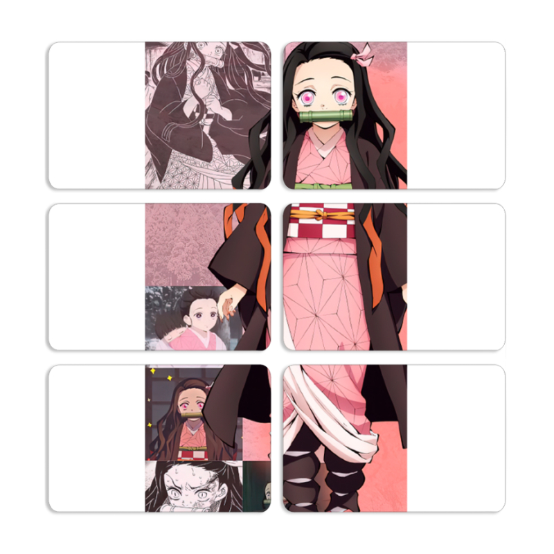 Магнитные фотопазлы 80 на 50 набор 6 штук 