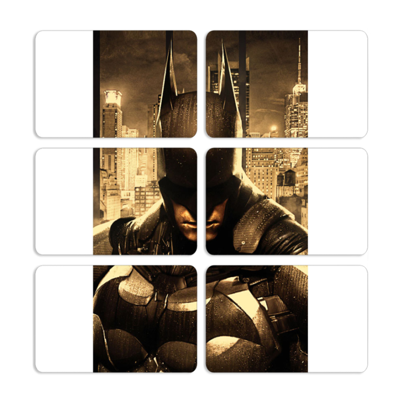 Магнитные фотопазлы 80 на 50 набор 6 штук 