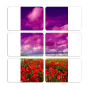 Магнитные фотопазлы 80 на 50 набор 6 штук 