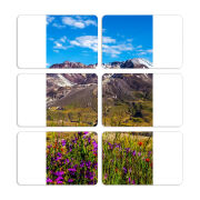 Магнитные фотопазлы 80 на 50 набор 6 штук 