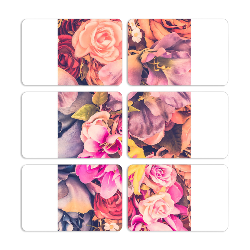 Магнитные фотопазлы 80 на 50 набор 6 штук 