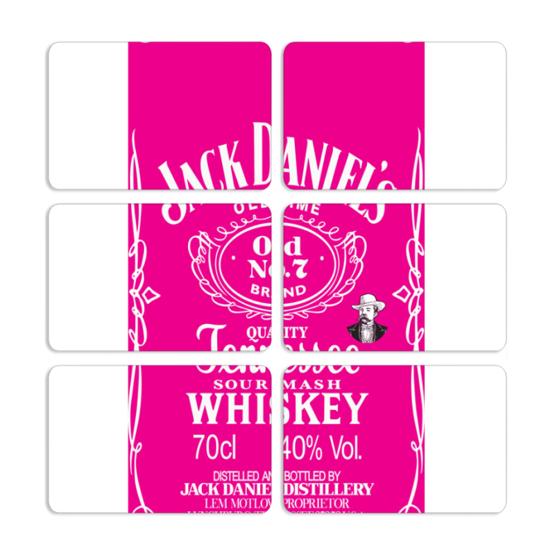 Магнитные фотопазлы 80 на 50 набор 6 штук 