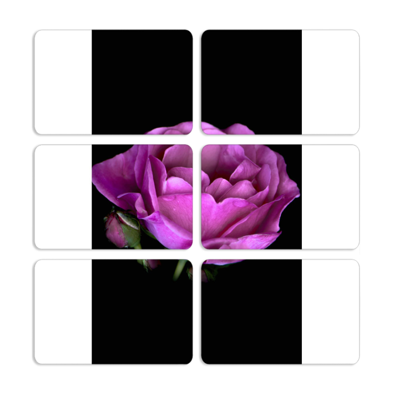 Магнитные фотопазлы 80 на 50 набор 6 штук 